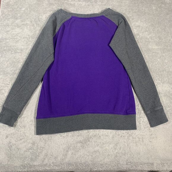 Adidas purple and gray sweatshirt Women’s size XS - Picture 2 of 9